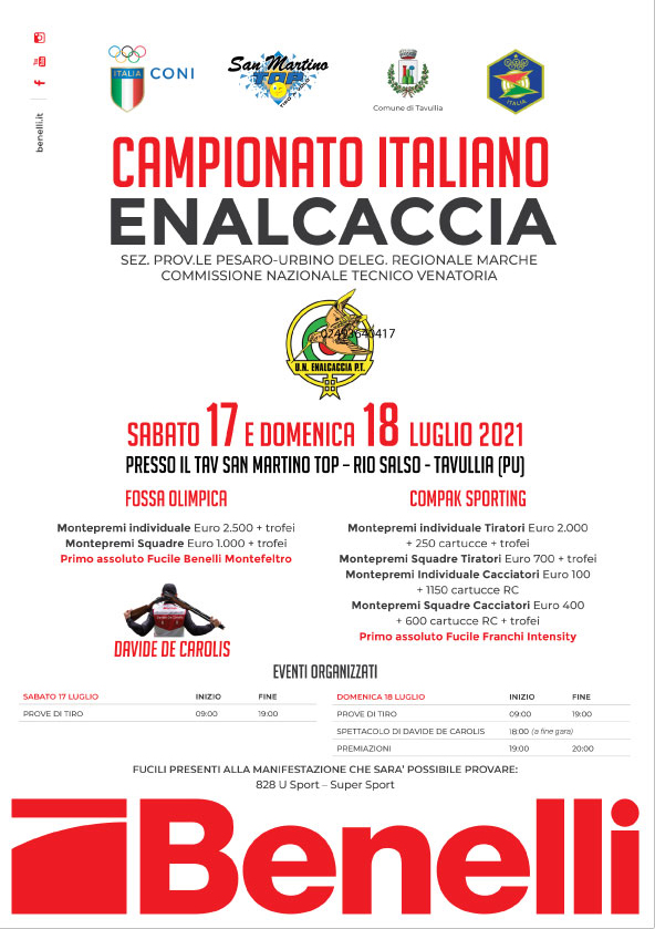 Campionato Italiano Enalcaccia 2021